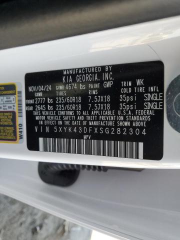 2025 KIA SPORTAGE S - 5XYK43DFXSG282304