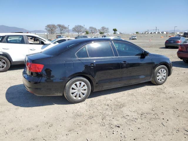 VOLKSWAGEN JETTA BASE 2014 black  gas 3VW2K7AJ4EM217569 photo #4