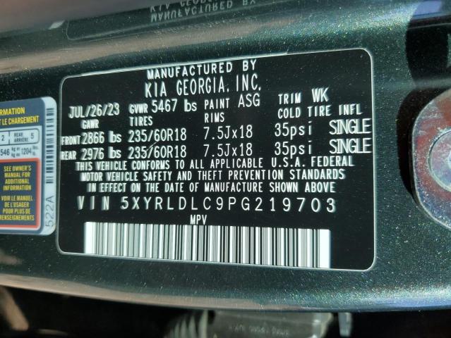 2023 KIA SORENTO S - 5XYRLDLC9PG219703