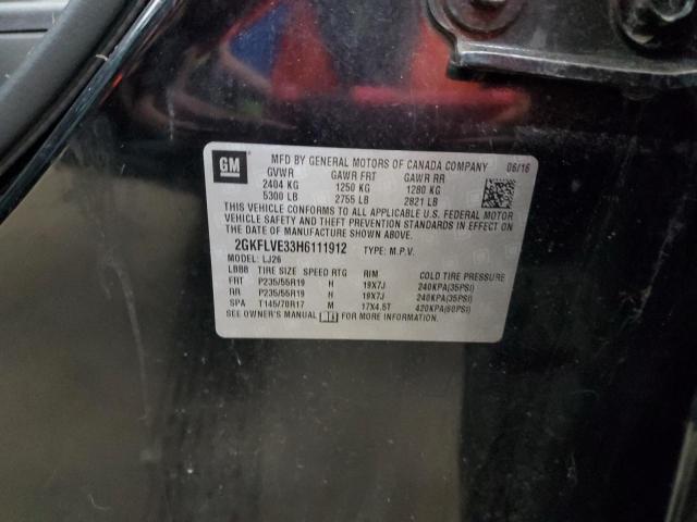 2017 GMC TERRAIN DE 2GKFLVE33H6111912