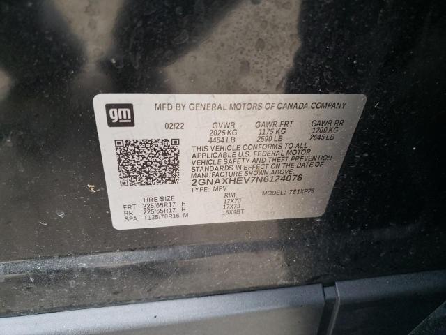 2022 CHEVROLET EQUINOX LS - 2GNAXHEV7N6124078