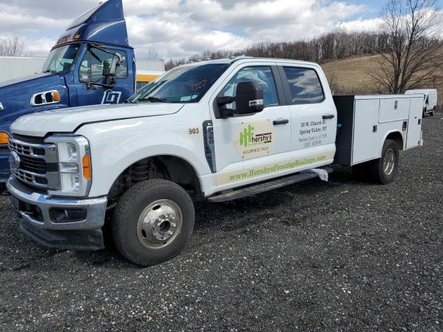 FORD F350 SUPER 2023 white  diesel 1FD8W3HT6PEC78203 photo #1