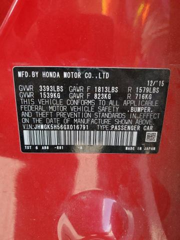 2016 HONDA FIT LX - JHMGK5H56GX016791