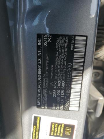 2016 MERCEDES-BENZ C 300 - 55SWF4JB2GU166000