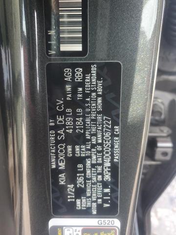 2025 KIA K4 GT-LINE 3KPFW4DC0SE067227