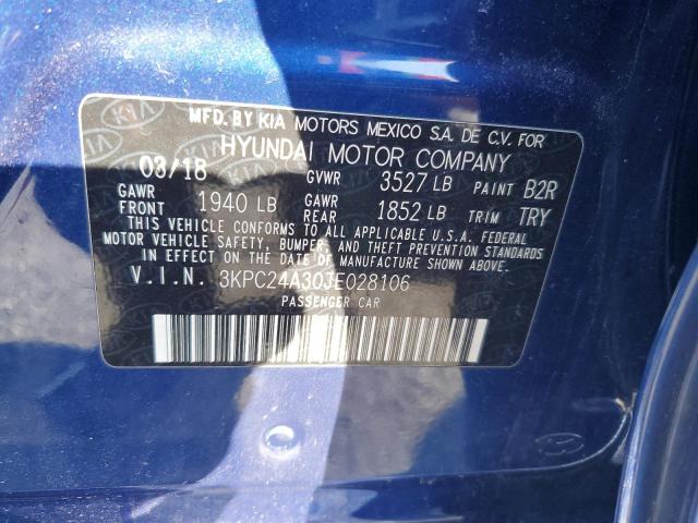3kpc24a30je028106 - 2018 Hyundai Accent Se - #48328885