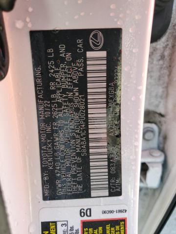 2023 LEXUS ES 300H F 58ABA1C14PU028021