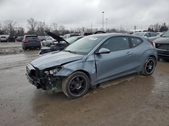 HYUNDAI VELOSTER B 2019 gray  gas KMHTG6AF3KU017039 photo #1