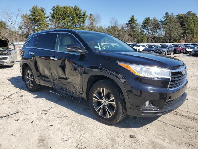 Vin: 5tdjkrfh4gs262806, lot: 49787345, toyota highlander xle 20164