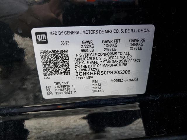 2023 CHEVROLET BLAZER PRE - 3GNKBFRS0PS205306