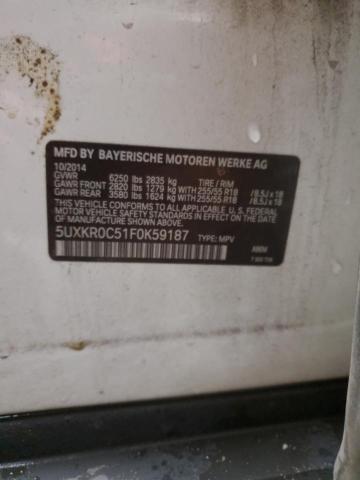 2015 BMW X5 XDRIVE3 - 5UXKR0C51F0K59187