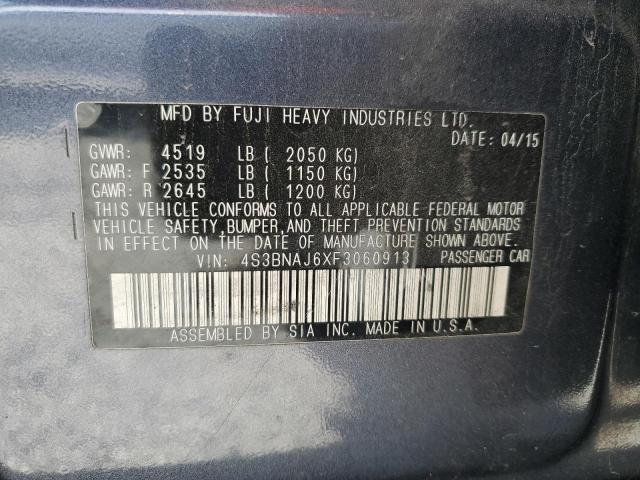 2015 SUBARU LEGACY 2.5 - 4S3BNAJ6XF3060913