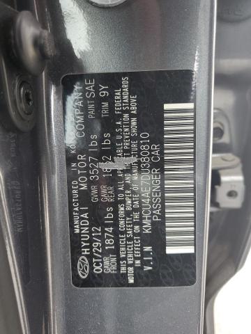 2013 HYUNDAI ACCENT GLS - KMHCU4AE7DU380810