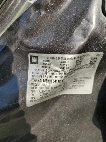 2015 GMC TERRAIN SL - 2GKALMEK1F6411926