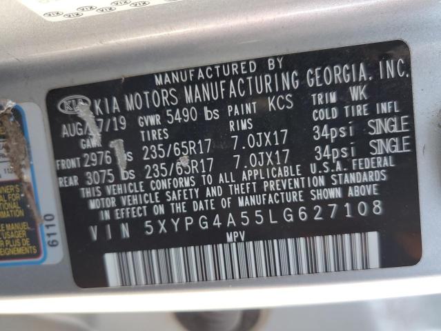 2020 KIA SORENTO S - 5XYPG4A55LG627108