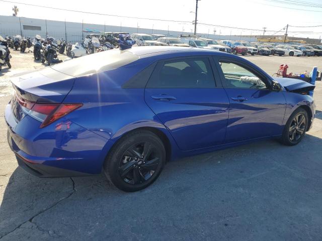 HYUNDAI ELANTRA SE 2022 blue  gas 5NPLM4AG5NH085920 photo #4