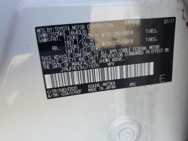 2017 TOYOTA RAV4 SE - JTMJFREV3HJ715095