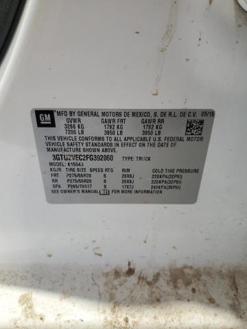 2015 GMC SIERRA K15 - 3GTU2VEC2FG392060