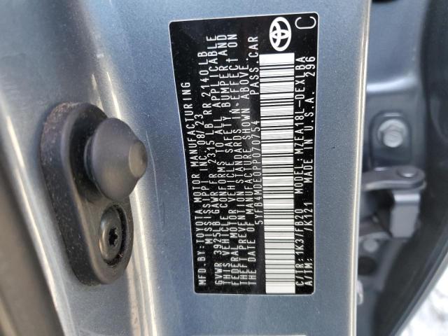 2023 TOYOTA COROLLA LE - 5YFB4MDE0PP070754