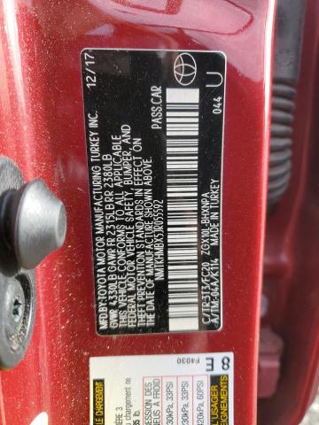 2018 TOYOTA C-HR XLE - NMTKHMBX5JR055592