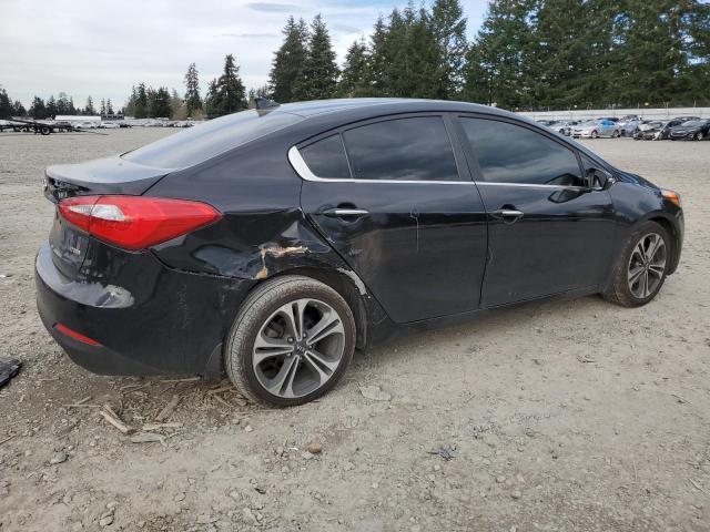 KIA FORTE EX 2016 black sedan 4d gas KNAFZ4A87G5598190 photo #4