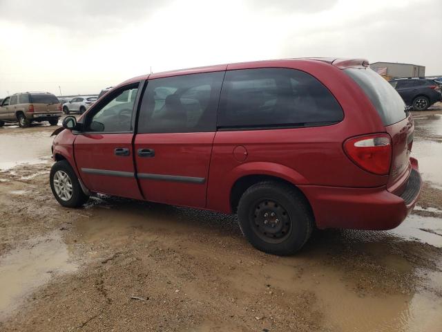 DODGE GRAND CARA 2007 maroon  flexible fuel 1D4GP24E17B181994 photo #3