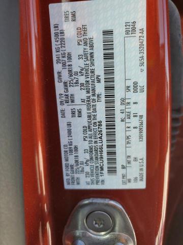 2020 FORD ESCAPE SEL - 1FMCU9H66LUA26786