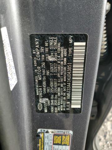 2019 HYUNDAI TUCSON LIM - KM8J33A41KU043851