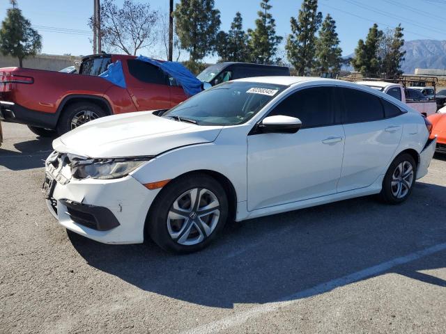 HONDA CIVIC LX 2017 white  gas 2HGFC2F56HH536721 photo #1