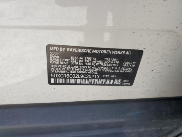 2020 BMW X5 XDRIVE4 - 5UXCR6C02L9C35213