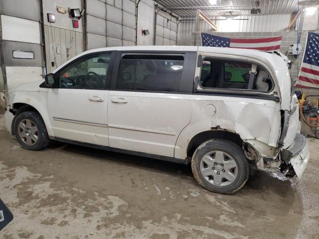 DODGE CARAVAN 2009 white  flexible fuel 1D8HN44E29B504442 photo #3