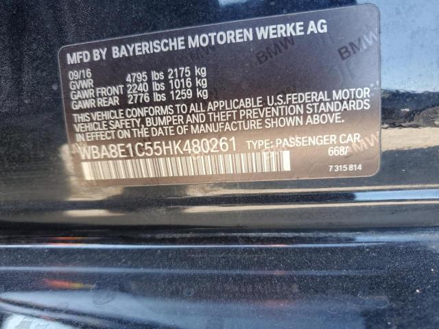 2017 BMW 330E - WBA8E1C55HK480261