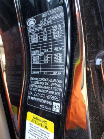 2020 LAND ROVER RANGE ROVE - SALZJ2FXXLH058653