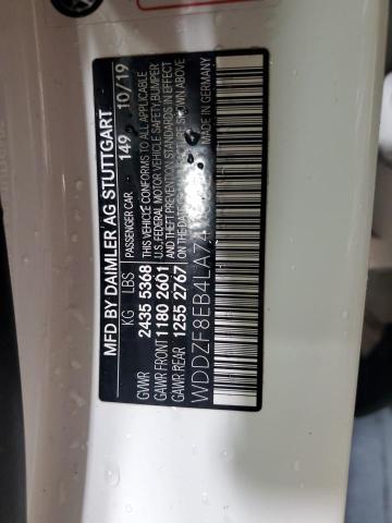 2020 MERCEDES-BENZ E 350 4MAT - WDDZF8EB4LA747622