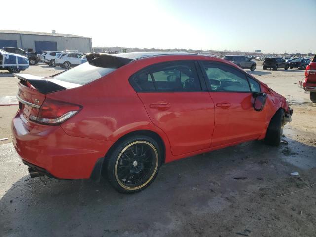 HONDA CIVIC SI 2015 red sedan 4d gas 2HGFB6E59FH709589 photo #4