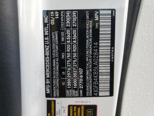 2020 MERCEDES-BENZ GLE 350 4M - 4JGFB4KB5LA028414