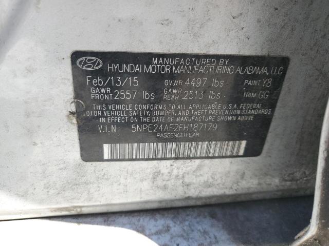 2015 HYUNDAI SONATA SE - 5NPE24AF2FH187179