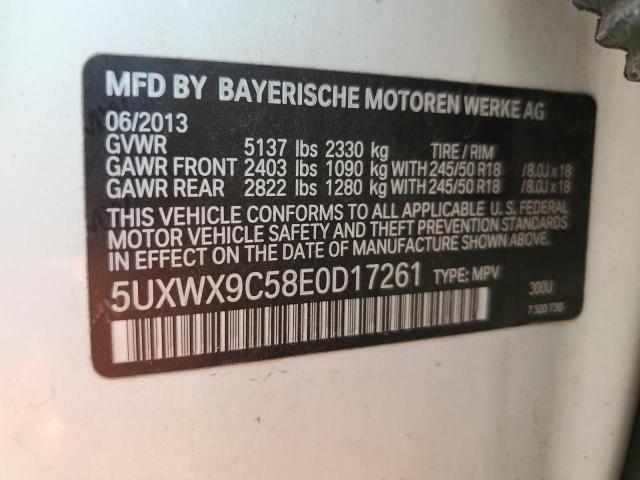 2014 BMW X3 XDRIVE2 - 5UXWX9C58E0D17261