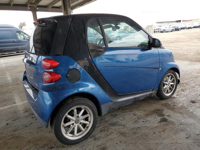SMART FORTWO PUR 2008 blue  gas WMEEJ31X98K106240 photo #4