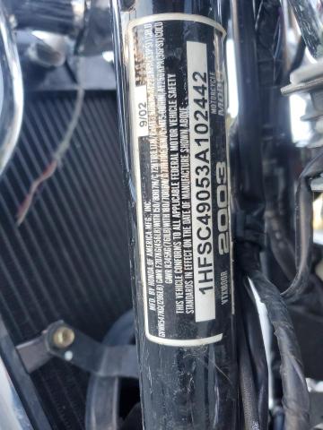 2003 HONDA VTX1800 R 1HFSC49053A102442