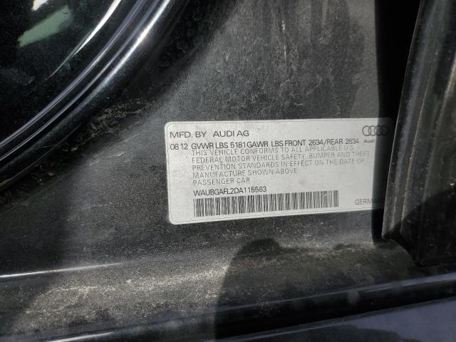 2013 AUDI S4 PREMIUM - WAUBGAFL2DA115563