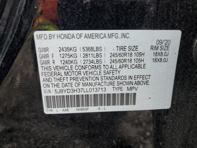 2020 ACURA MDX - 5J8YD3H37LL013713