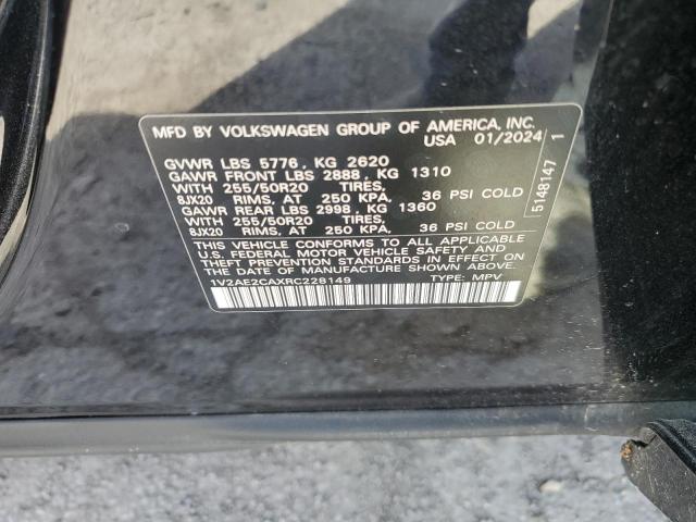 2024 VOLKSWAGEN ATLAS CROS - 1V2AE2CAXRC228149