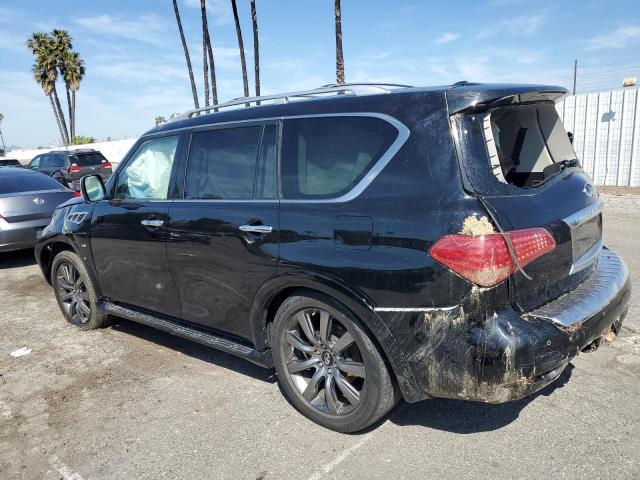 INFINITI QX80 BASE 2017 black  gas JN8AZ2ND4H9830588 photo #3