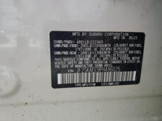 2023 SUBARU FORESTER P - JF2SKAEC9PH486025