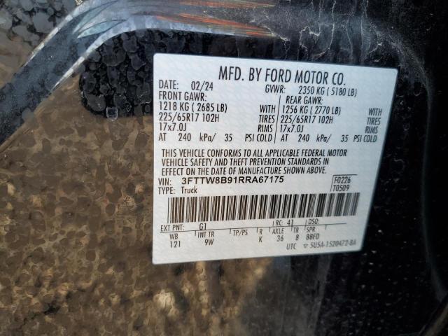 2024 FORD MAVERICK 3FTTW8B91RRA67175