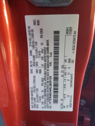 2019 FORD RANGER XL - 1FTER4EH4KLB05126