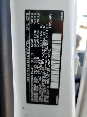 2018 VOLVO XC60 T6 MO - YV4A22RK3J1093426