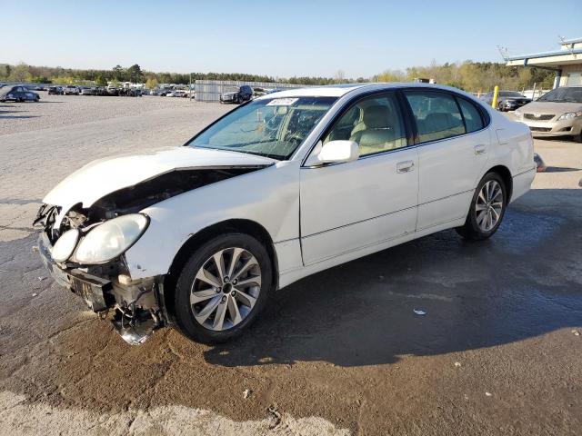 LEXUS GS 400 1999 white  gas JT8BH68X8X0016610 photo #1