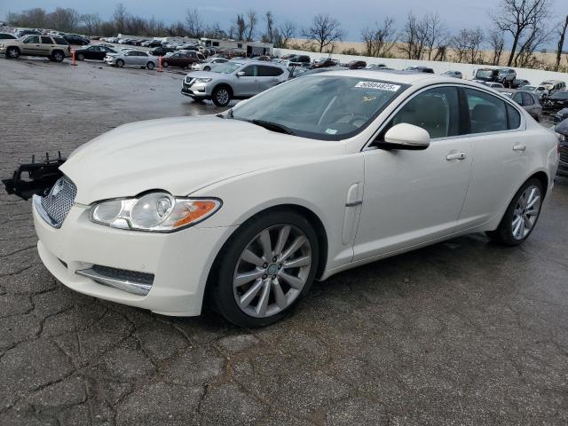 JAGUAR XF PREMIUM 2010 white  gas SAJWA0GBXALR50432 photo #1